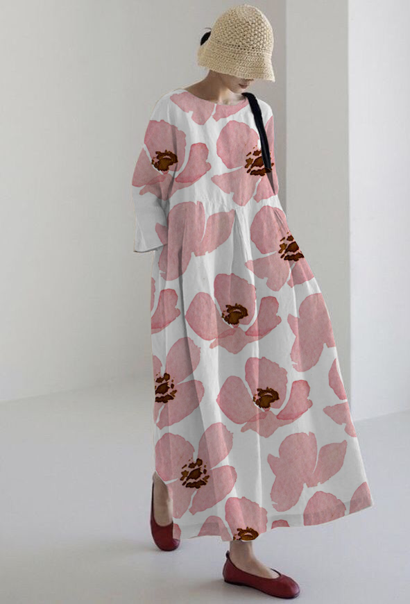 MAE - VESTIDO DE FLORES ELEGANTE