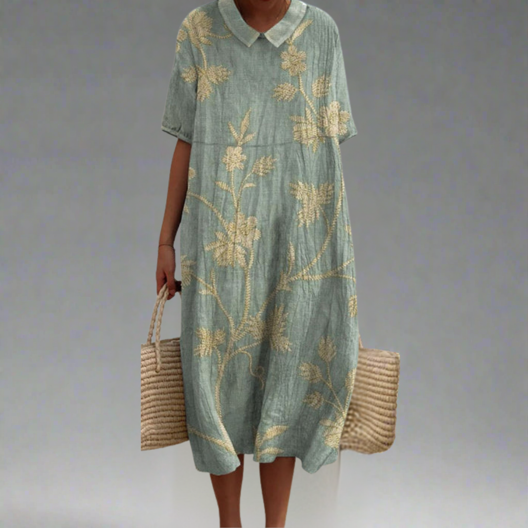 Merel | Robe Vintage à Fleurs - Édition Limitée