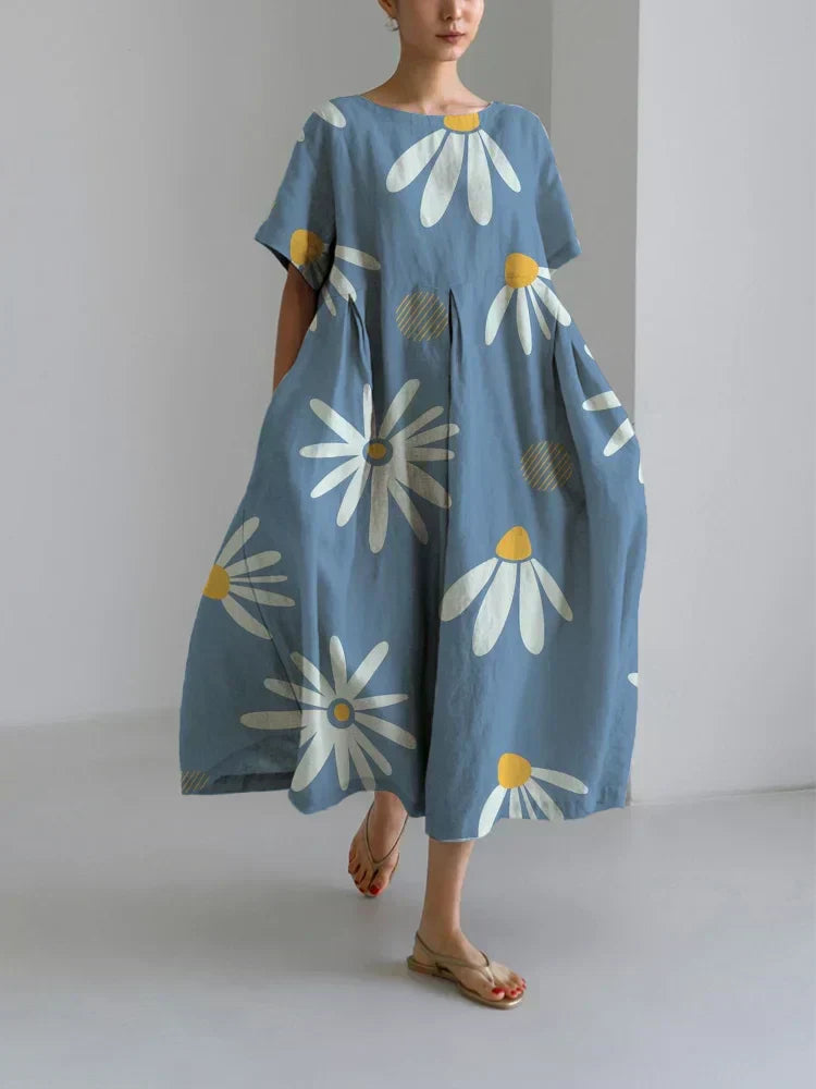 ZARA - VESTIDO CORTO CON DETALLES FLORALES
