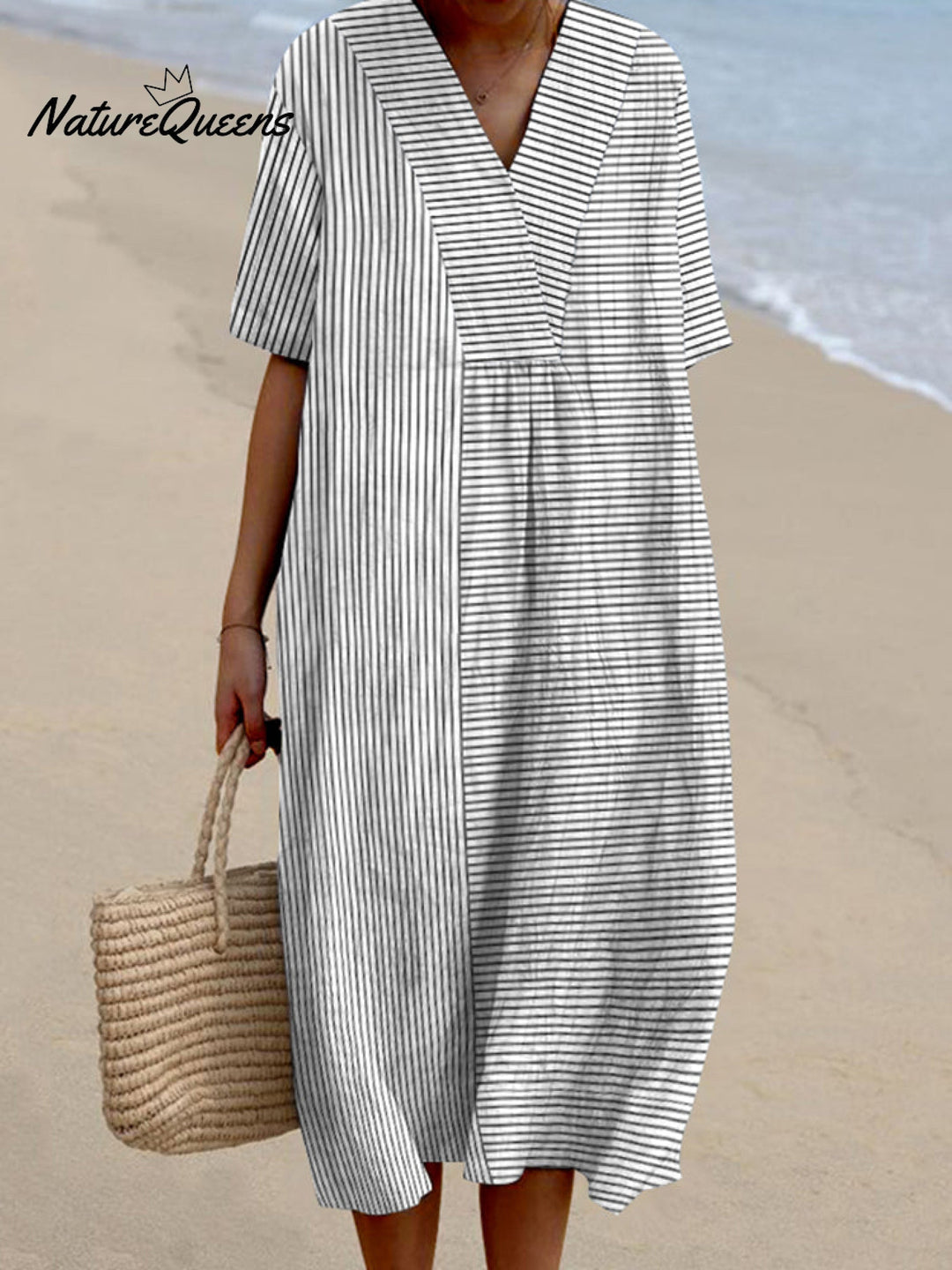 Isa | Vestido vintage a rayas