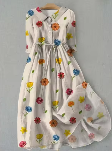 Vestido Botoné Noelle™ Floral