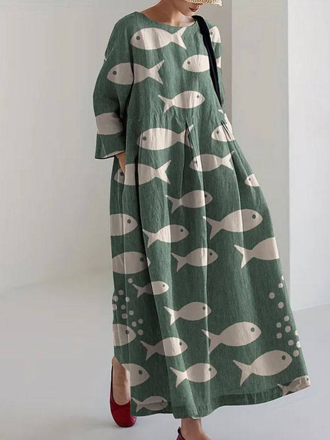 JULIA - VESTIDO MIDI NEGRO CHIC