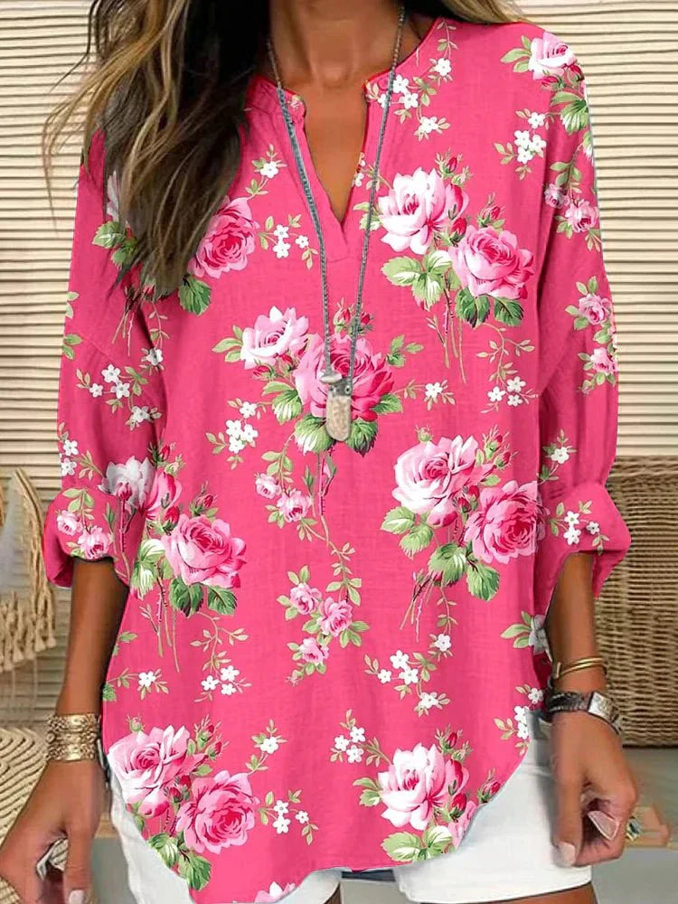 Lianne | Blusa Floral Elegante