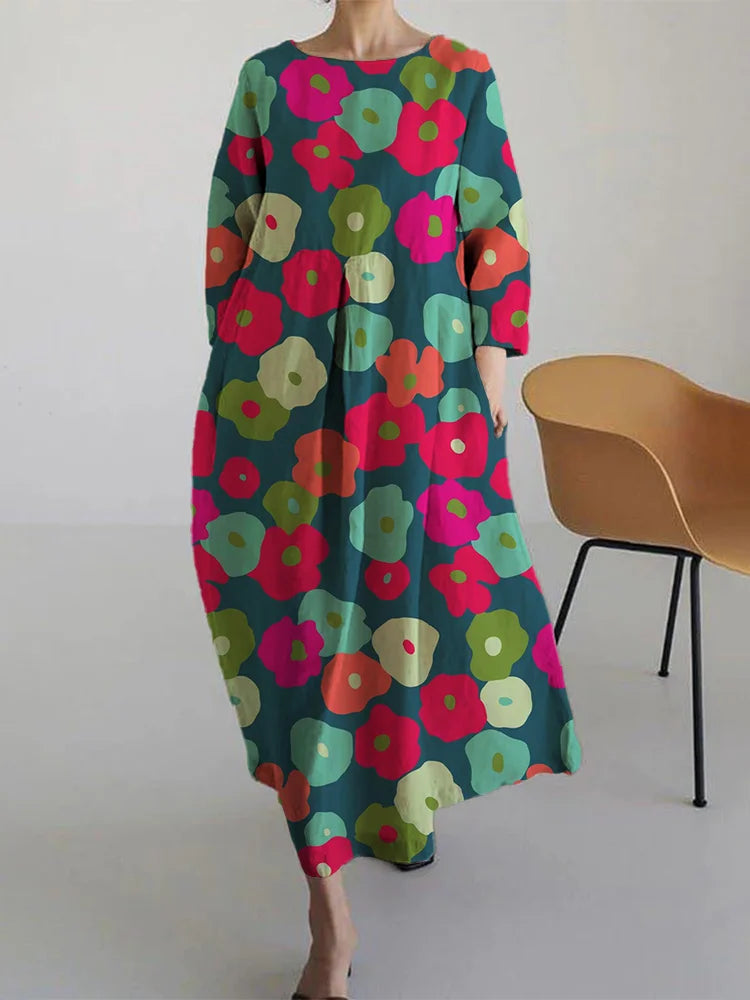 ZOE - VESTIDO CON PUNTOS JUGUETONES