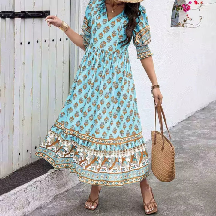 Aubre | Vestido Elegante Brisa del Atardecer
