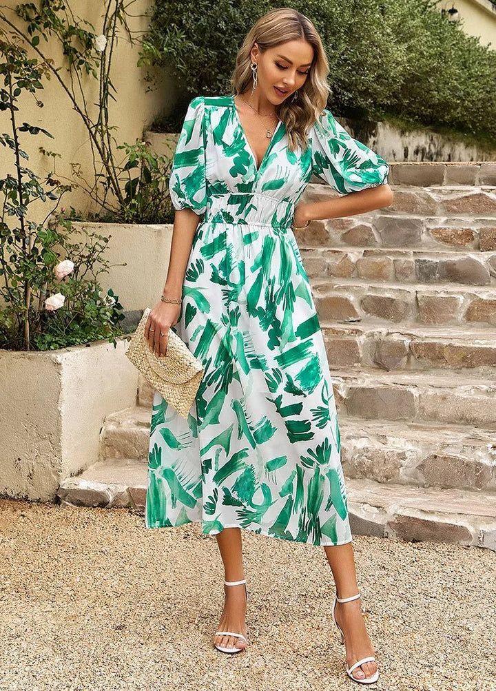 Allison | Vestido Floral Elegante