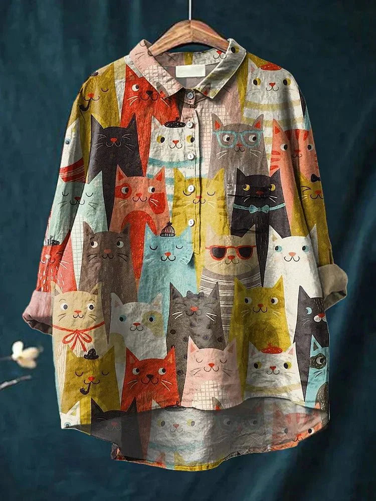 Clarano | Blusa de Estampado Juguetón de Brooks