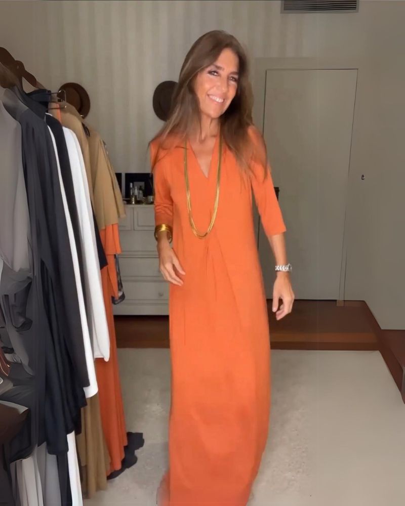 PAMELA | Vestido Casual con Elegancia Atemporal y Comodidad Flotante