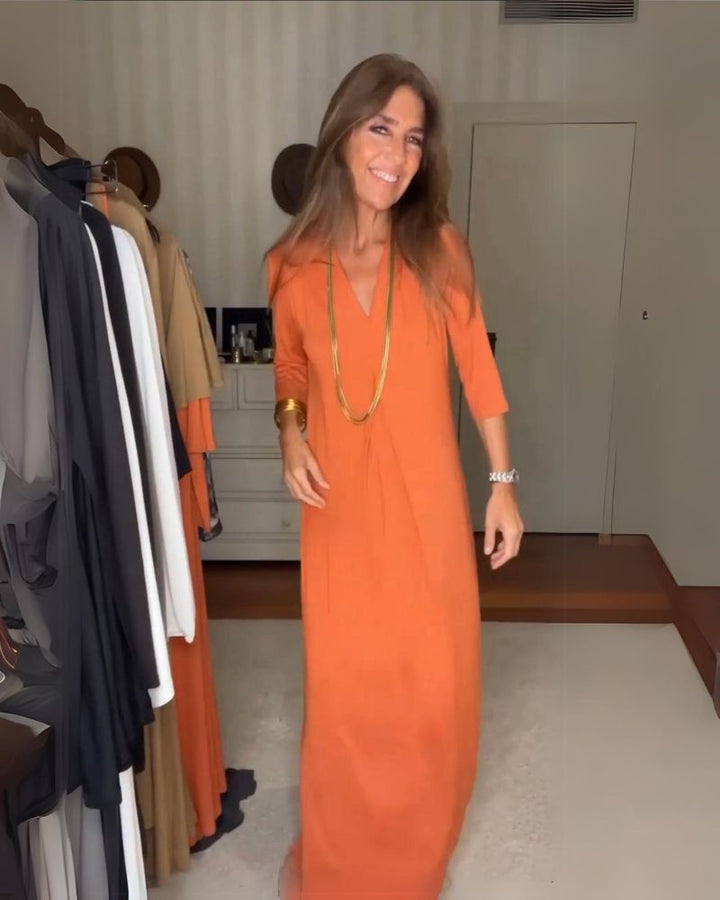 PAMELA | Vestido Casual con Elegancia Atemporal y Comodidad Flotante