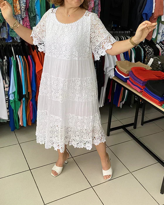 Alba | Vestido Casual de Encaje