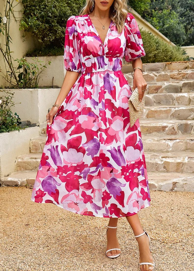 Allison | Vestido Floral Elegante