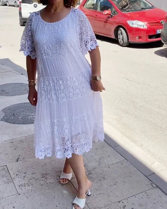 Alba | Vestido Casual de Encaje