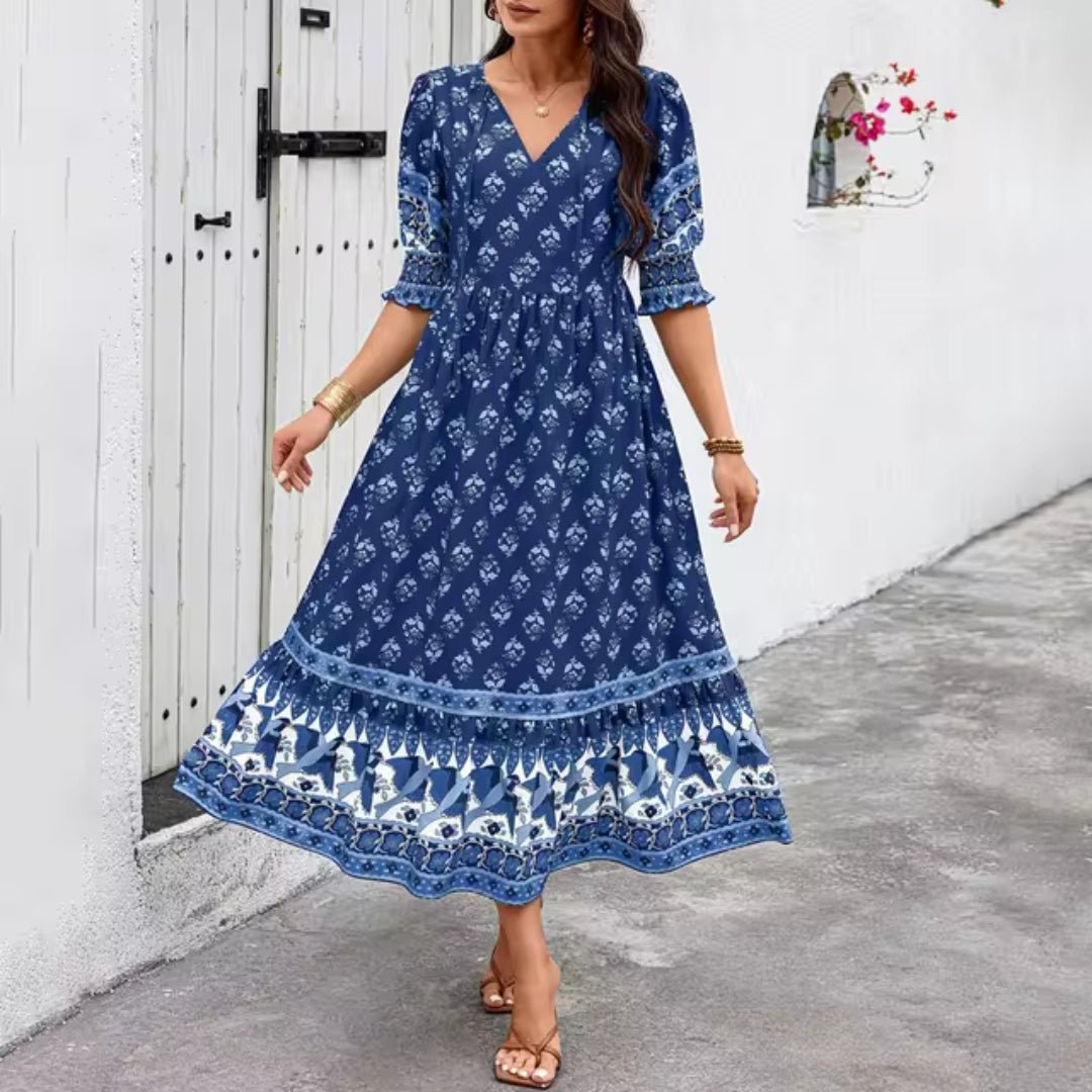 Aubre | Vestido Elegante Brisa del Atardecer