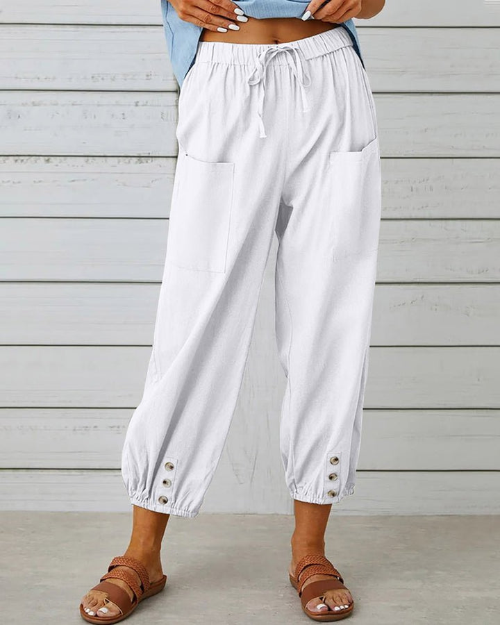 Neve | Pantalón de Cintura Alta Chic