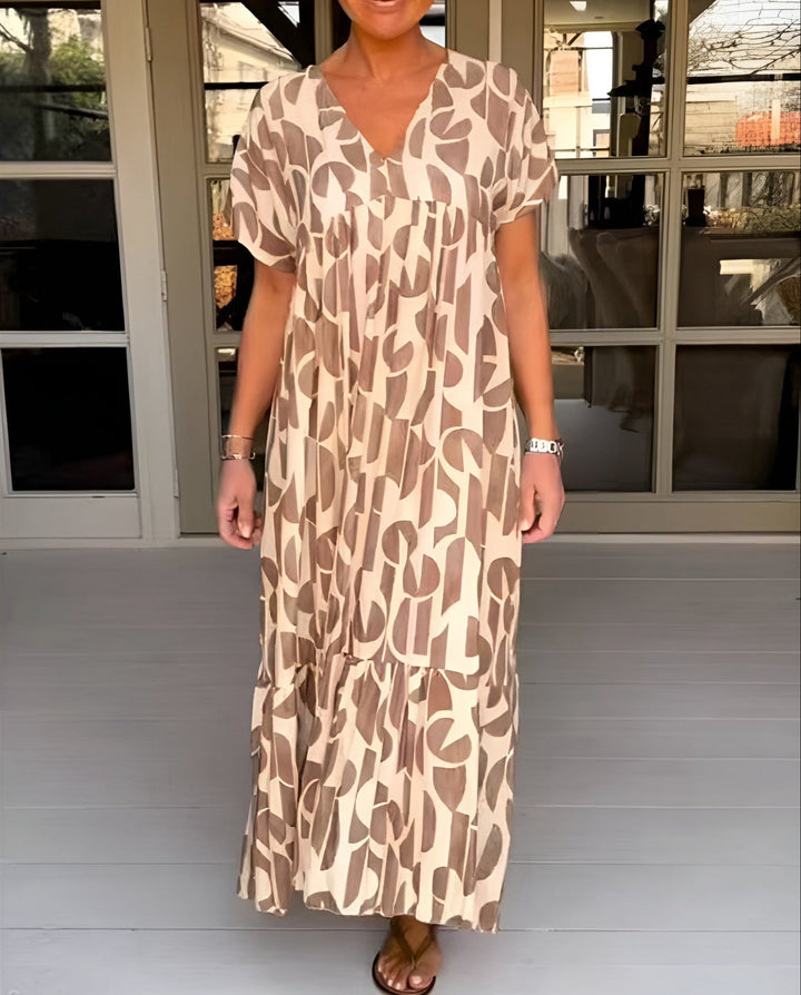 Colette | Vestido fluido con escote en V