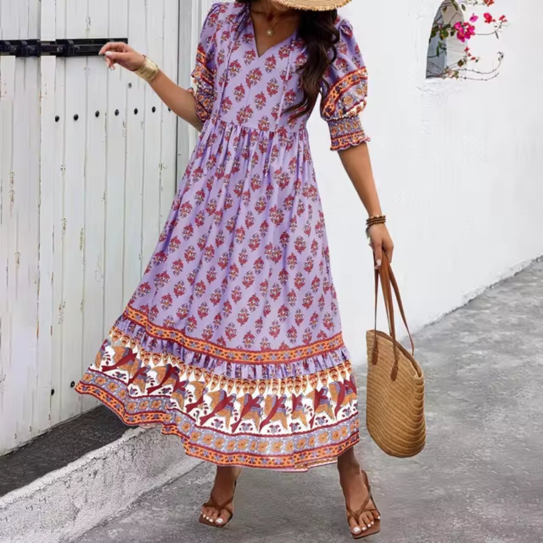 Aubre | Vestido Elegante Brisa del Atardecer