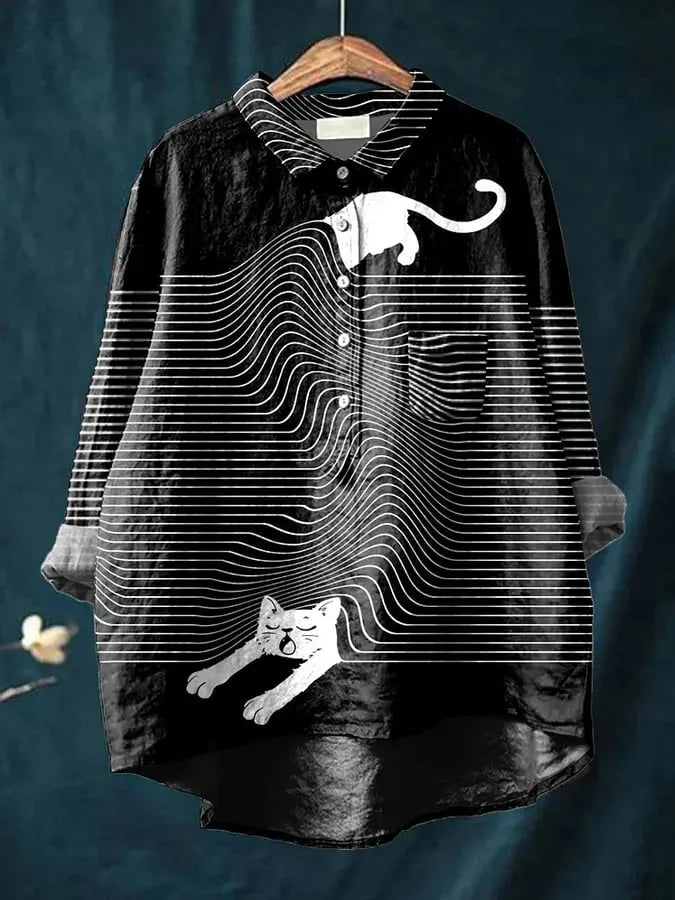 Clarano | Blusa de Estampado Juguetón de Brooks