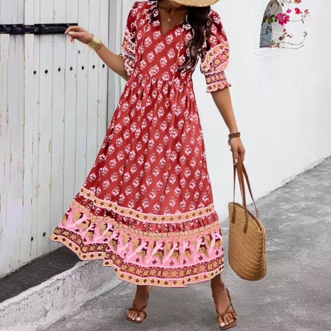 Aubre | Vestido Elegante Brisa del Atardecer