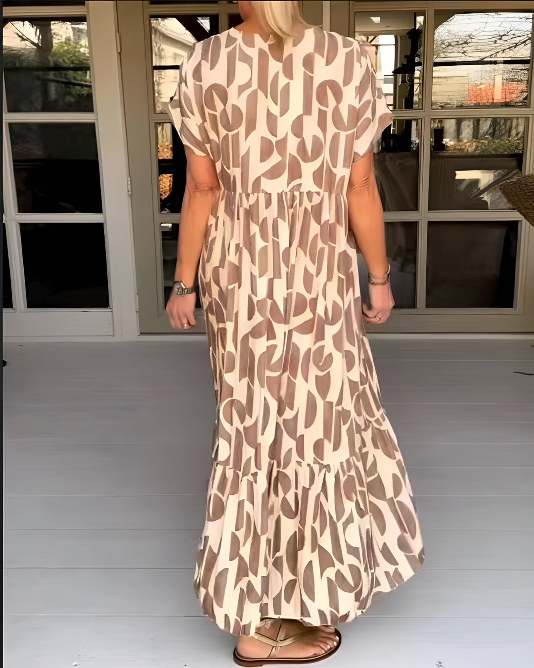 Colette | Vestido fluido con escote en V