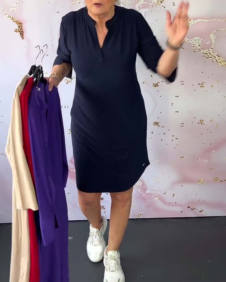 Hanne | Vestido Elegante con Escote en V