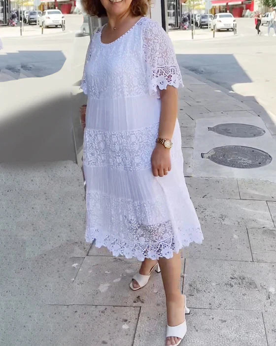 Alba | Vestido Casual de Encaje