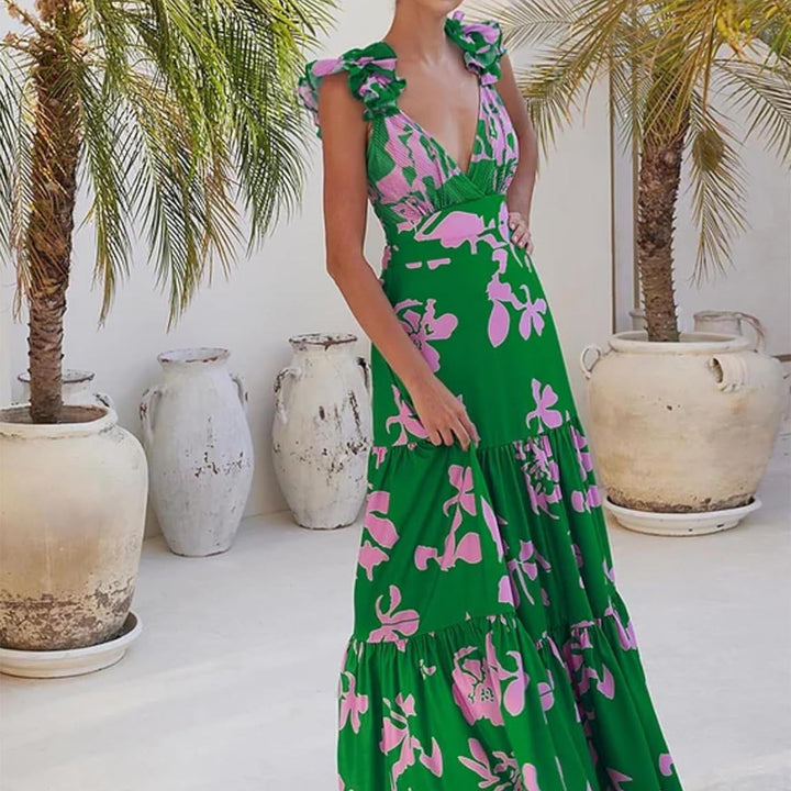 Mandy | Conjunto de Baño Impreso Elegante