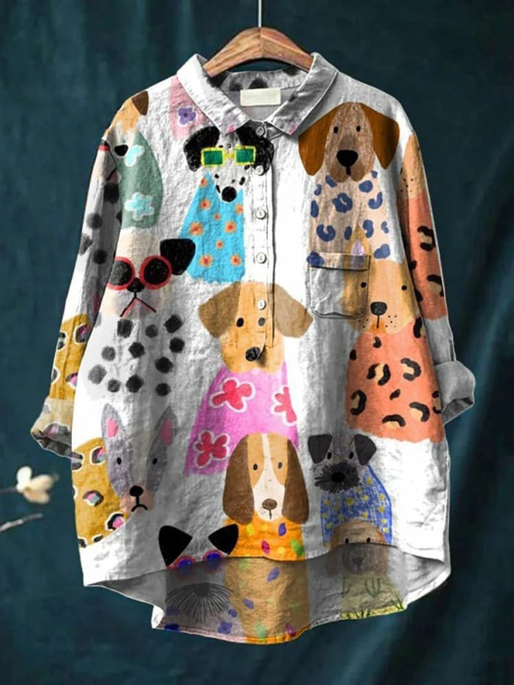 Clarano | Blusa de Estampado Juguetón de Brooks