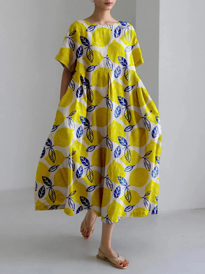 VIOLETA - VESTIDO BOTÁNICO MODERNO