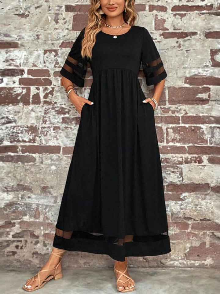 Esme - Vestido Chic con Cobertura que Acentúa la Barriga