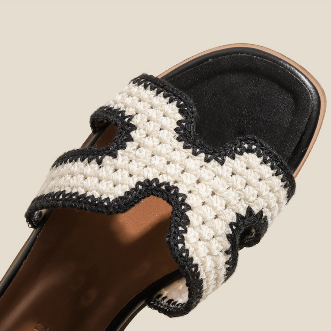 ÉLISE RAPHIA | SANDALLES ÉLÉGANTES