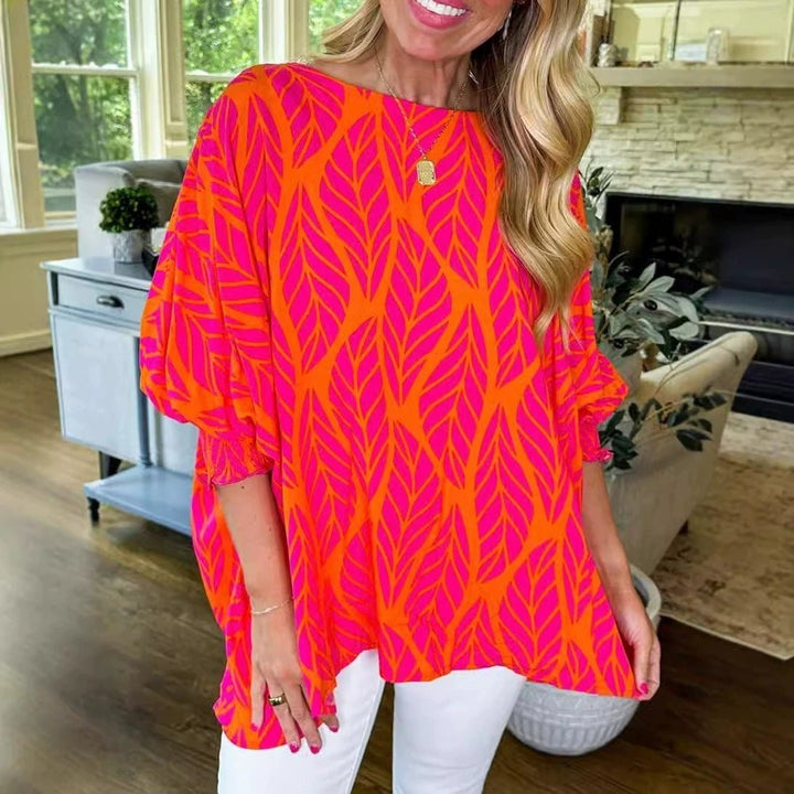 Risa | Blusa de Manga Abullonada