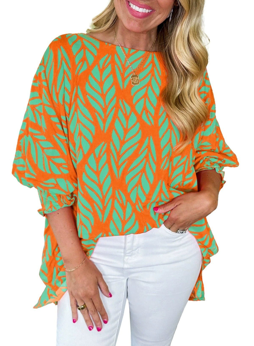 Risa | Blusa de Manga Abullonada