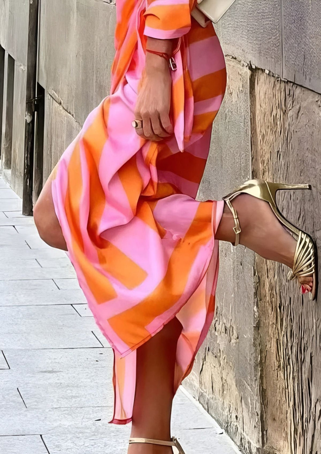 Olivia - Vestido Camisero con Cintura Ajustada