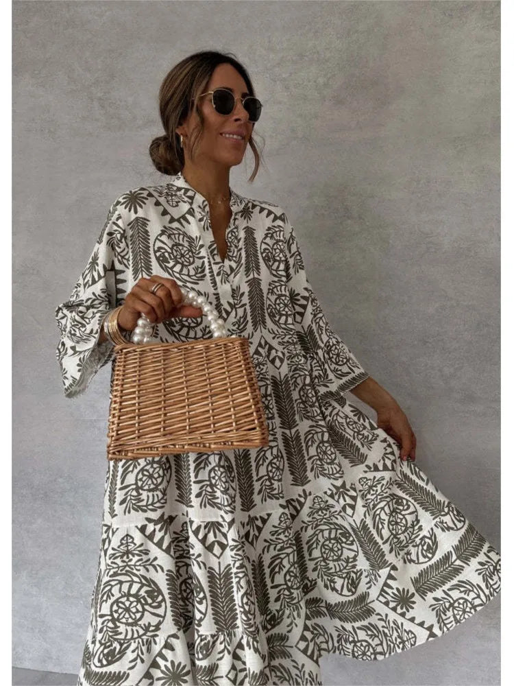 Amaya | Vestido Tribal Relajado