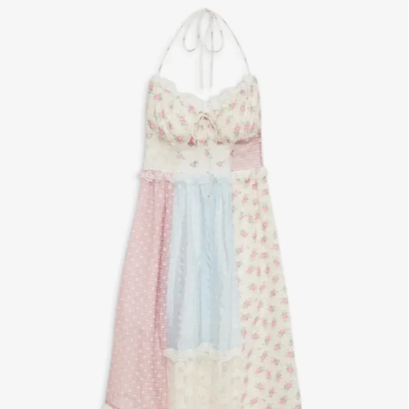 Viviana™ | Vestido Patchwork con Tirantes