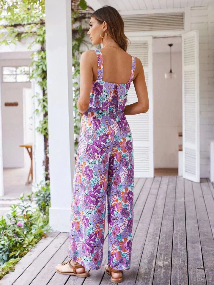 Nympha | Mono Floral de Pierna Ancha