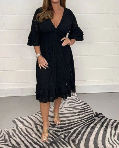 Alba | Vestido Casual de Encaje