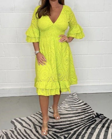 Alba | Vestido Casual de Encaje