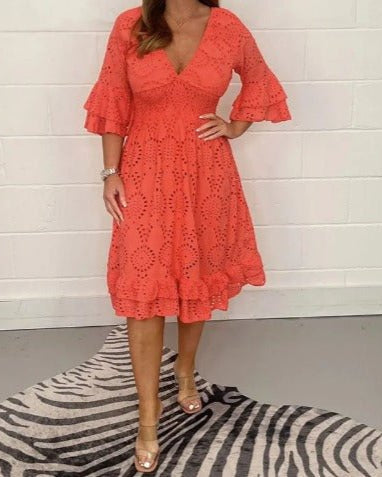 Alba | Vestido Casual de Encaje