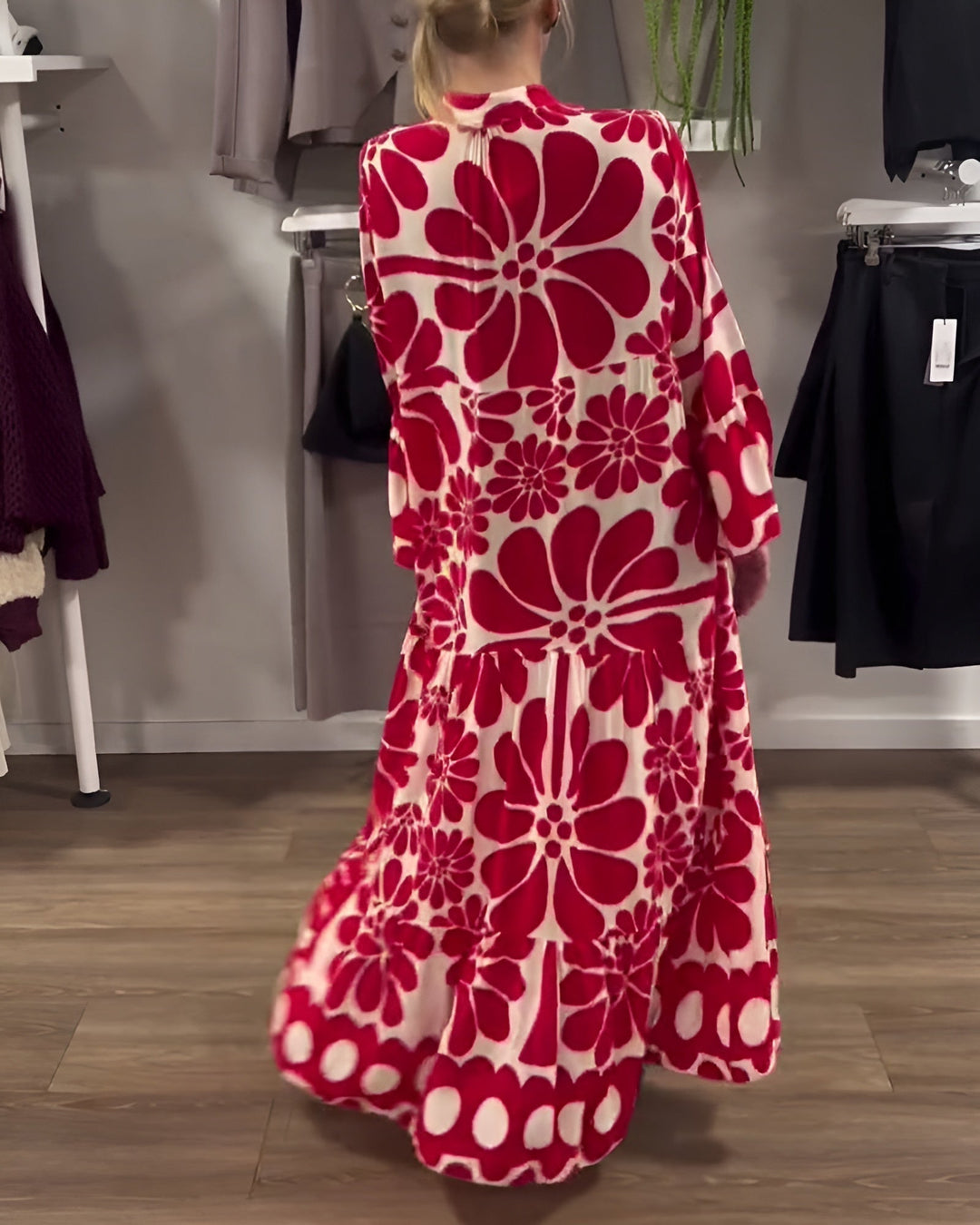 Marielle | Maxivestido Elegante con Estampado