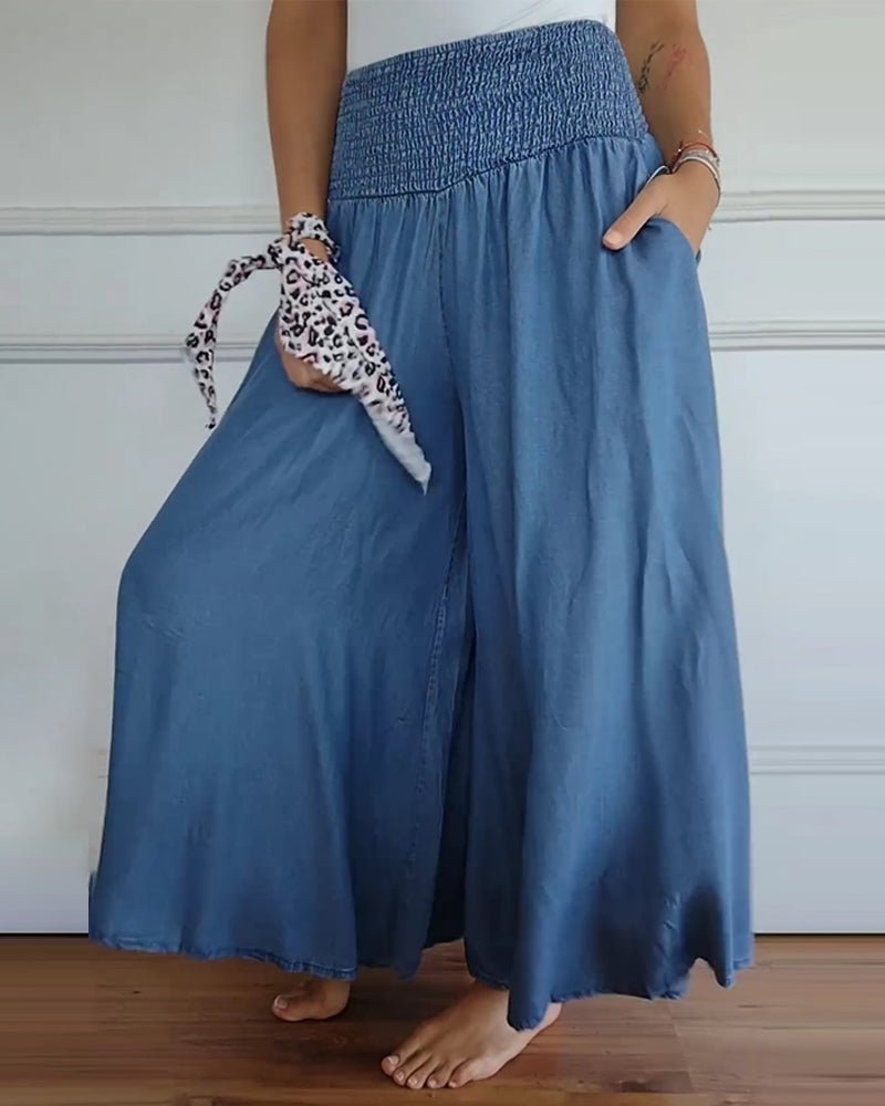 Sage | Pantalones Fluidos y Elásticos