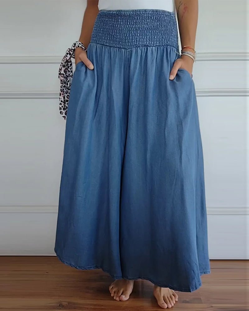 Sage | Pantalones Fluidos y Elásticos
