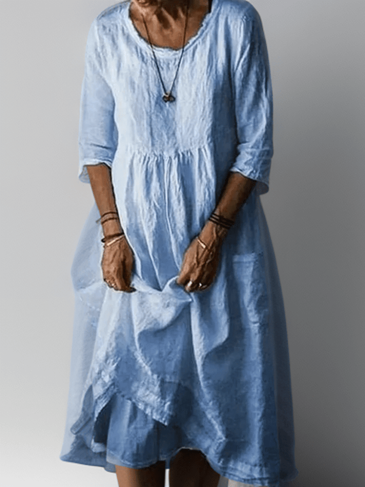 Adeline | Vestido Maxi Fluido