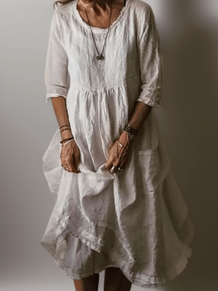 Adeline | Vestido Maxi Fluido