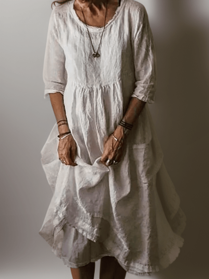 Adeline | Vestido Maxi Fluido