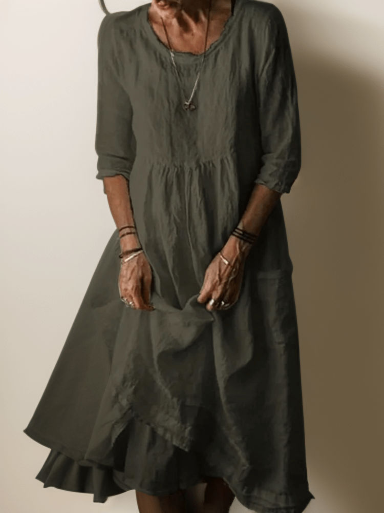 Adeline | Vestido Maxi Fluido