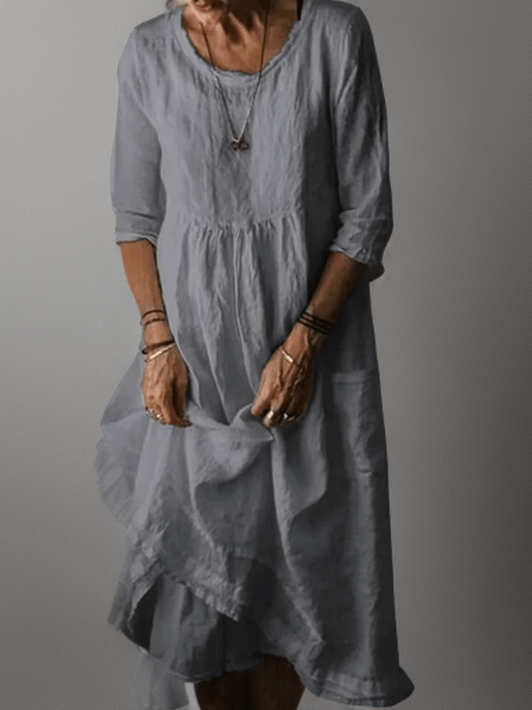 Adeline | Vestido Maxi Fluido