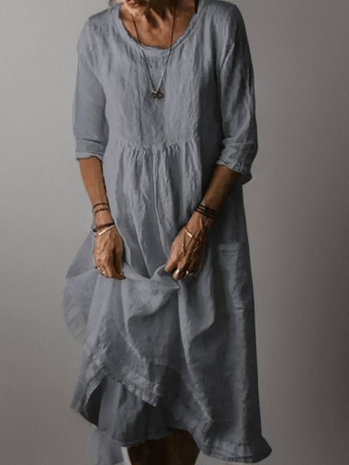 Adeline | Vestido Maxi Fluido