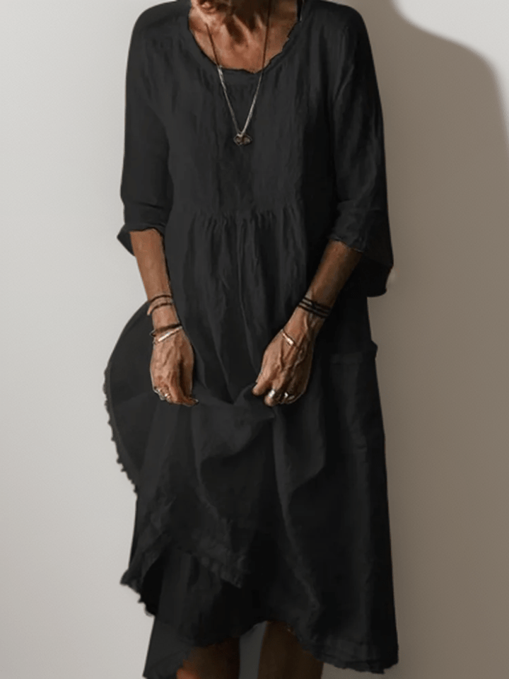 Adeline | Vestido Maxi Fluido