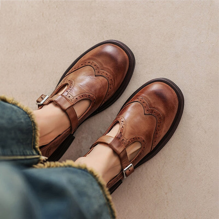 Verda - Elegante Zapato de Cuero